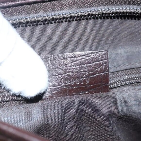 GUCCI GG Canvas Shoulder Bag Brown Auth - Picture 11 of 16